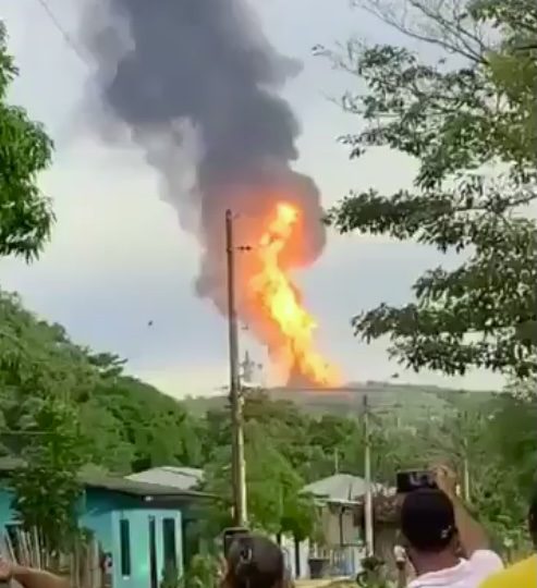 Volcano ERUPTS in rare caught-on-cam moment spewing giant fireball & forming smoke ring while terrified locals scream