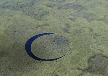 Mystery of perfectly circular uninhabited island ‘The Eye’ that SPINS – and no one knows why