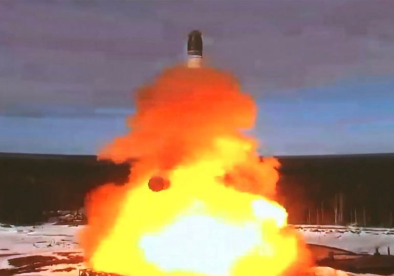 Putin orders giant 16,000mph doomsday nuke ‘Satan II’ to be made ready for war in latest deranged nuclear sabre rattle