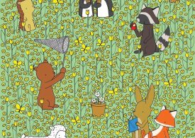 Everyone can see the woodland animals – but you have a high IQ & 20/20 vision if you can spot the bee in 8 seconds