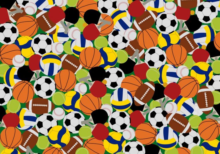 You have 20/20 vision and a high IQ if you can spot the Christmas bauble among the sports balls in less than 11 seconds