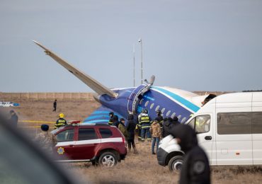 Azerbaijani Airliner With 67 People Onboard Crashes in Kazakhstan Leaving 32 Survivors