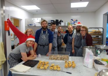 We have the world’s LONGEST Christmas Day – we munch mince pies & it’s always a White Xmas… but we have to go work