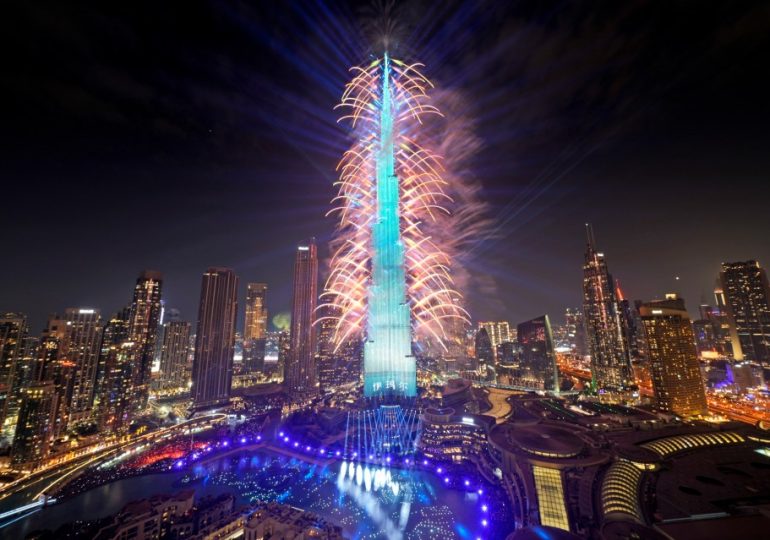 Hour-long cacophony of explosions, 6,000 drones & laser shows – inside the Emirates’ NYE fireworks display ‘arms race’