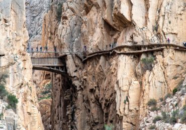 Brit, 20, dies in horror plunge while climbing near Malaga on path known as ‘The Monkey Bridge’