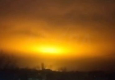 Moment Ukraine drone strike on Putin’s oil depot sparks ‘doomsday’ explosion lighting up the night across Russian town