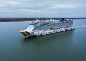 Passenger plunges overboard from Norwegian Epic cruise ship sparking frantic search effort near Bahamas