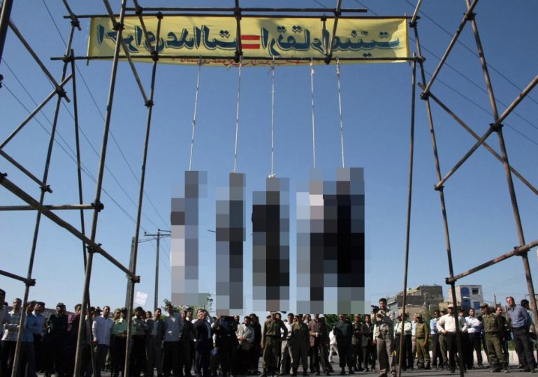 Iran’s bloodiest year in 2024 after regime carried out execution EVERY 150MINS as it lashed out over Israeli defeats