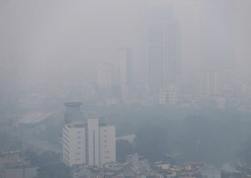 World’s most polluted city where 9MILLION people live in choking soup of toxic smog… which six times worse than London