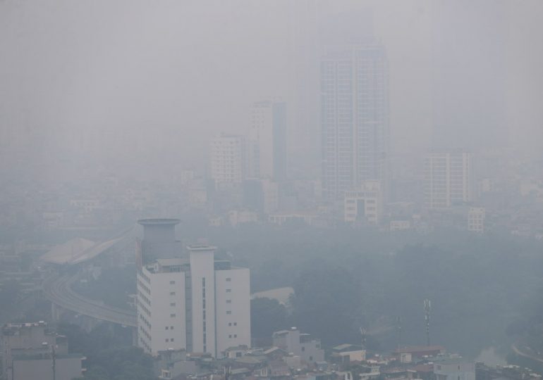 World’s most polluted city where 9MILLION people live in choking soup of toxic smog… which six times worse than London