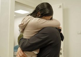 Tear-jerking moment freed Israeli hostages reunite with their weeping parents after hellish 477 days in Hamas captivity