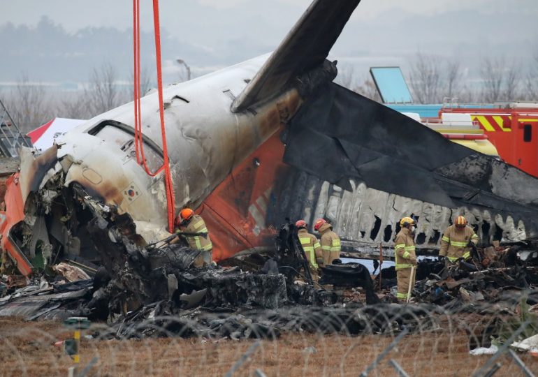 Mystery as doomed South Korean jet’s black box stopped recording data four minutes BEFORE fireball crash killed 179