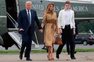 How tall is Barron Trump?