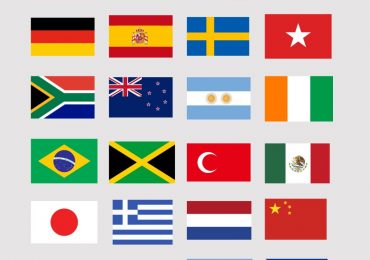 If you can spot what’s wrong with 9 national flags in under 180 seconds you have 20/20 vision AND above average IQ