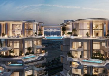 Incredible $1billion plan for two 600ft Dubai skyscrapers where EVERY flat has pool & with ‘sky lido’ linking two towers