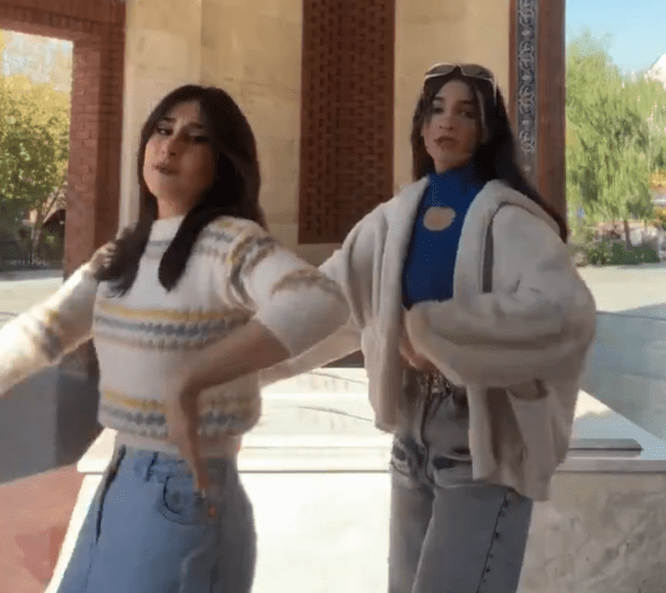 Teenage girls arrested over Instagram video showing them dancing in front of Iranian war memorial – and could face jail