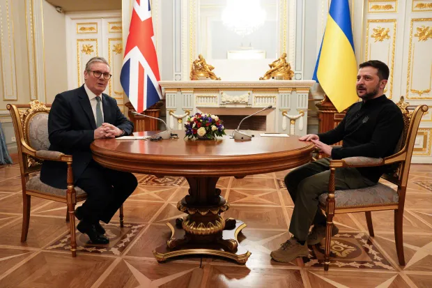 Bombshell plan for Brit boots on the ground in Ukraine discussed in Kyiv as Starmer confirms ‘nothing is off the table’