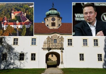 Small town of just 6,000 people invites ELON MUSK to buy their sprawling Medieval castle to set up new European HQ