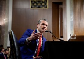 Pete Hegseth’s Ex-Sister-in-Law Tells Senate He Abused Second Wife, Which Hegseth Denies