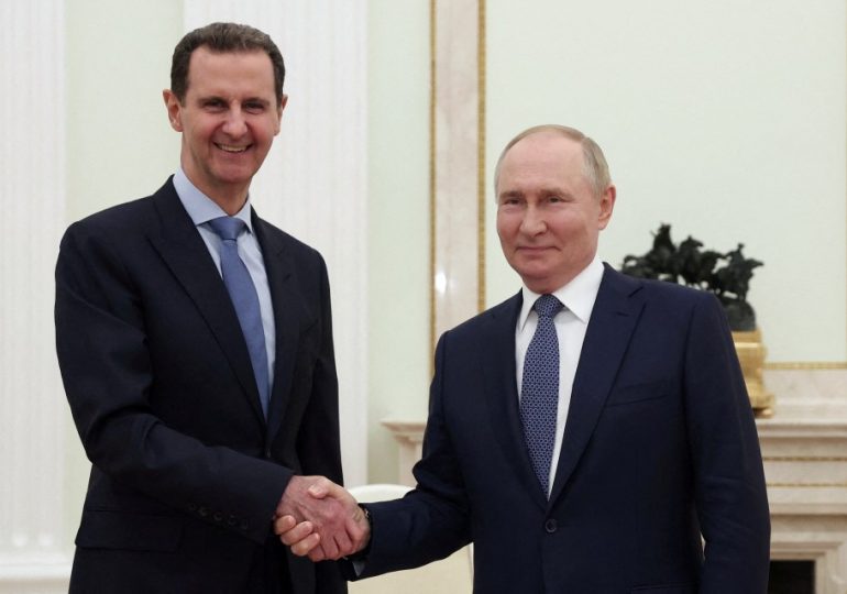 Assad’s desperate final plea to Putin & panic-stricken wait to be bundled to Russia are REVEALED a month on from ousting