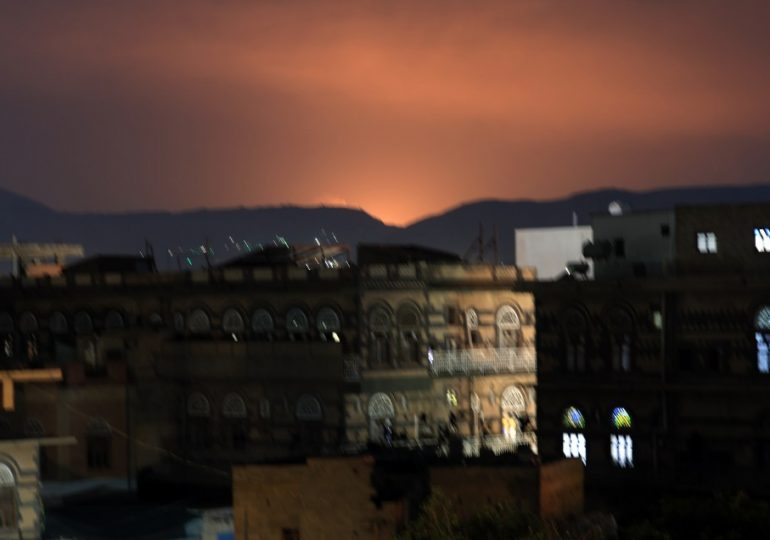 ‘US airstrikes on Houthis kill six’ after Trump’s ‘time to hide’ warning – as Don says he’ll ‘decide on Iran quickly’
