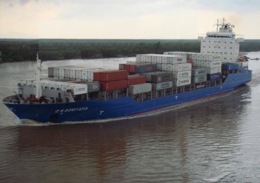 ‘Rescue mission’ underway in North Sea after Dutch container ship Victoria L ‘EXPLODES and sparks huge blaze’