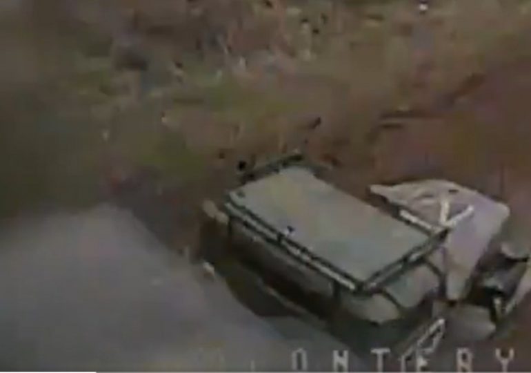 Watch as ‘Kabul Nine’ crack Ukrainian drone unit ‘tears up’ Russian-occupied territory with kamikaze flying bombs