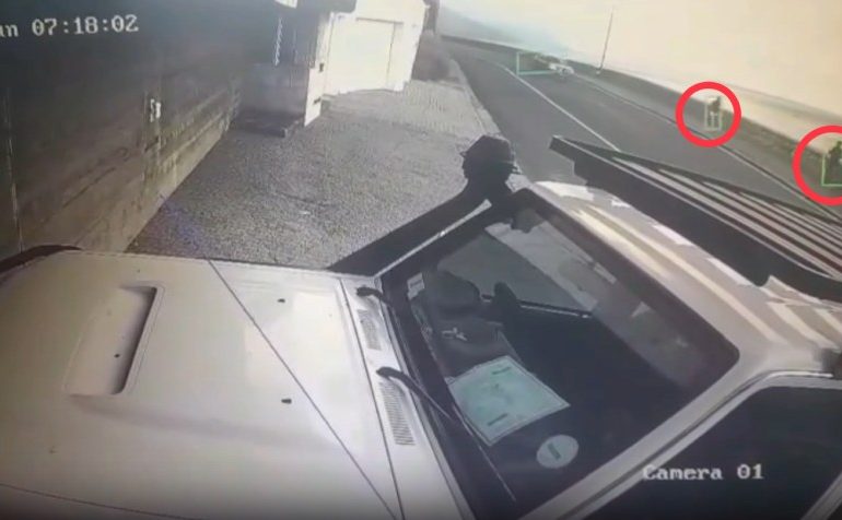 Horror moment two joggers are mowed down by drunk driver & sent flying into the air but miraculously survive