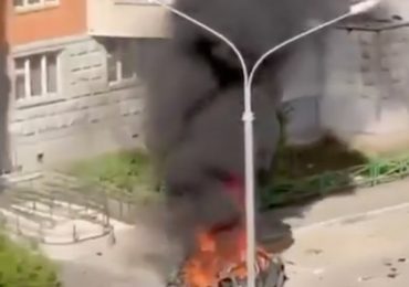 Senior Putin general killed in Moscow ‘car bomb attack’ as vid shows blown-up vehicle in suspected major assassination