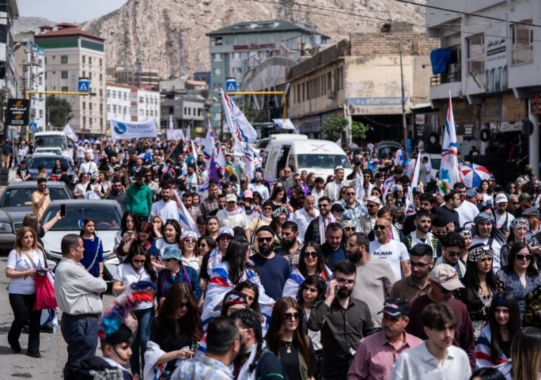 ISIS axe rampage at Christian festival as stabber screaming ‘Islamic State lives on’ attacks crowd leaving three injured