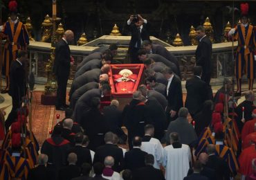 Fury from mourners at Pope Francis’ lying in state over ghouls snapping selfies next to open casket