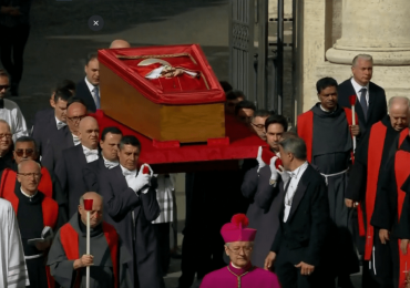 Pope Francis’ coffin moved to St Peter’s Basilica for public display as queues form with thousands set to pay tribute