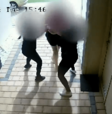 Shock moment two mums brawl & pull each other’s hair after row between their kids – before schoolboy had to break it up