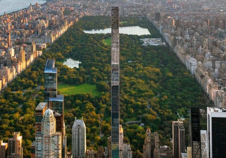 First look inside ‘quadplex’ penthouse atop world’s skinniest skyscraper as it goes on sale – with Picasso art included