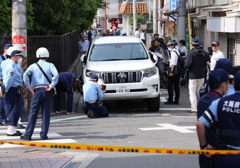 At least 7 children injured as car ‘deliberately’ ploughs into crowd of kids leaving school in ram attack in Japan
