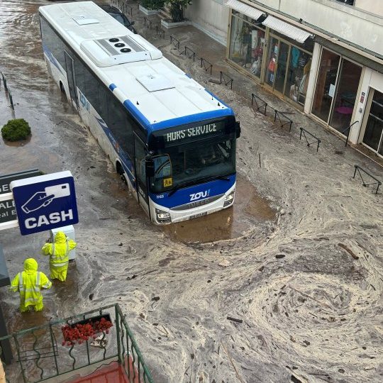 At least three dead as ‘truly violent’ rainstorms flood holiday hotspot French Riviera turning towns in ‘warzones’