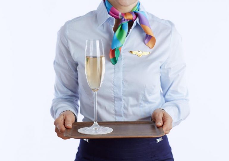 Major airline apologises after serving WINE on a flight to boy, 3, in business class
