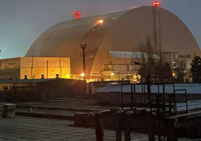 Fears of catastrophic radiation leak as engineers race to repair damage on Chernobyl protective dome from Vlad’s strikes