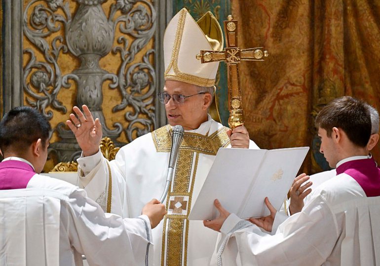 Pope Leo Calls His Appointment a Cross and a Blessing in First Mass as Pontiff