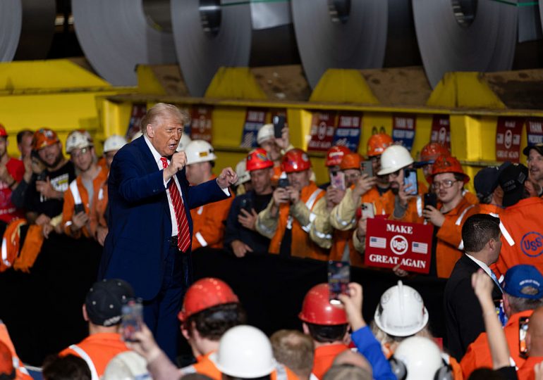 Trump Explains Reasoning Behind Doubling Steel, Aluminum Tariffs—But Critics Issue Warnings Over ‘Reckless’ Move
