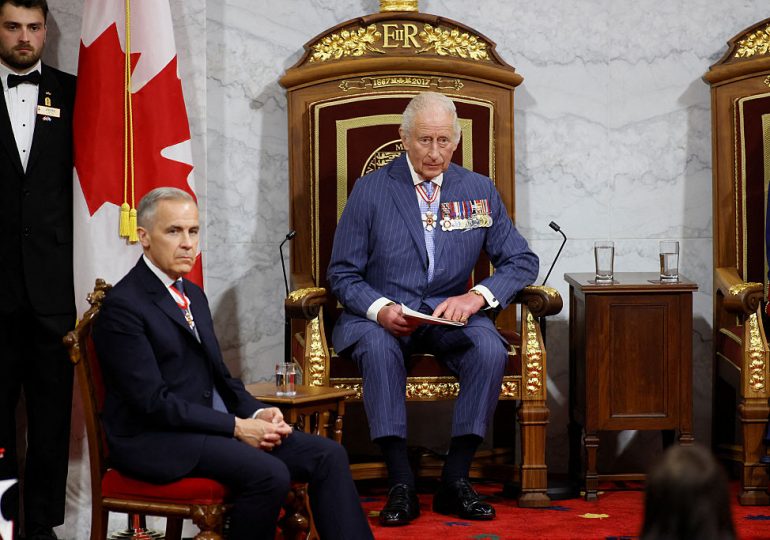 Carney Taps King Charles to Signal Canadian Strength to Trump