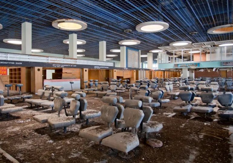 Inside the eerie abandoned airport in holiday hotspot where planes have been left to rot on the tarmac for 50 years