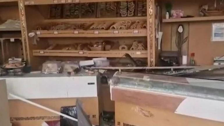 Brit woman dead and husband fighting for life after 4×4 smashes into bakery in popular tourist hotspot