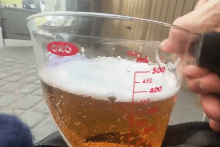 Tight holiday bars serving tourists bogus pints in dodgy glasses that have up to QUARTER less beer than they claim