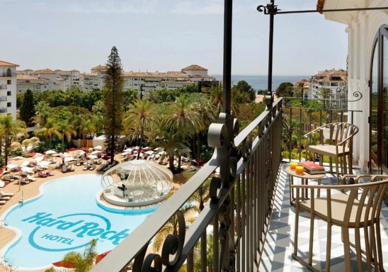 Brit tourist plunges from Marbella hotel balcony in horror 5am fall leaving him fighting for life as cops quiz friends