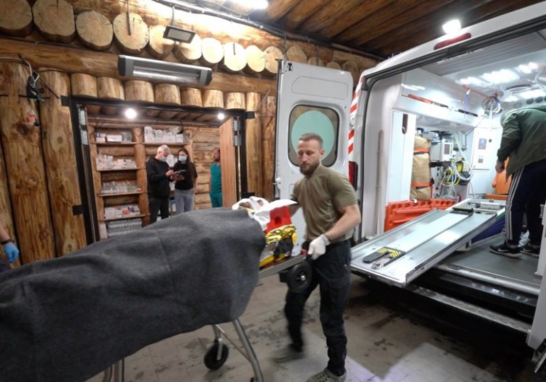 Inside jaw-dropping secret hospital on Ukraine front where doctors save hero soldiers’ lives with surgery & amputations