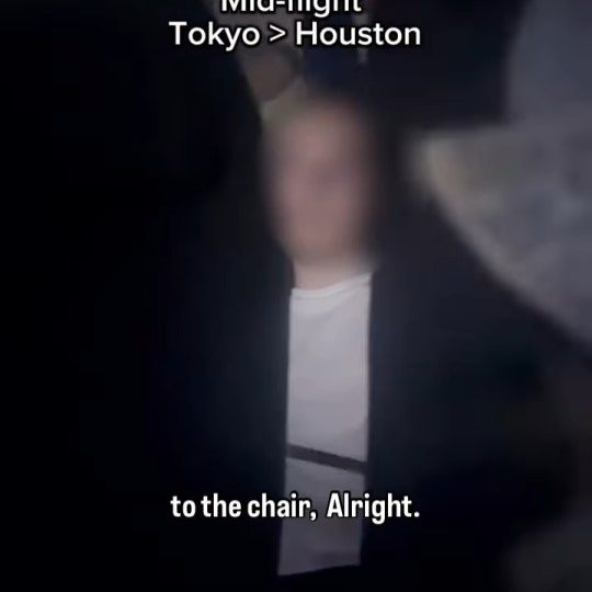 Terrifying moment passenger zip-tied to seat after trying to open plane door mid-flight forcing emergency landing