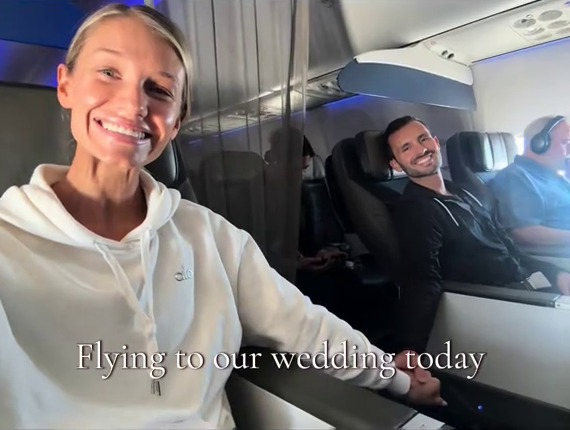 Every passenger on our honeymoon flight wrote us their top marriage tips – we’ll cherish these heartwarming ones forever