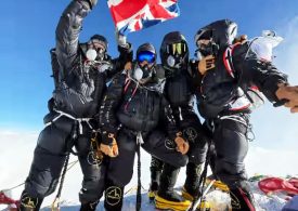 Veterans who completed record-breaking Everest ascent reveal they battled an avalanche and deadly diarrhoea