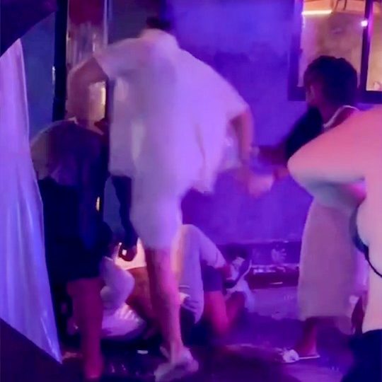 Horror moment Love Island star Amber Gill’s ex ‘stabs tourist in Thai nightclub before fleeing’ as manhunt launched